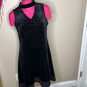 Altar’d State Embossed Velvet Dress